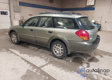2006 Subaru Outback 2.5I из США, поврежденный, VIN 4S4BP61C167319919